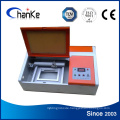 CO2 Mini -Desktop -Lasergraviermaschine für Stempelstempel Acryl